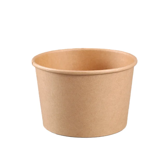 Noodle Bowl 850ml · Round Kraft Salad Bowls (lids) · product image